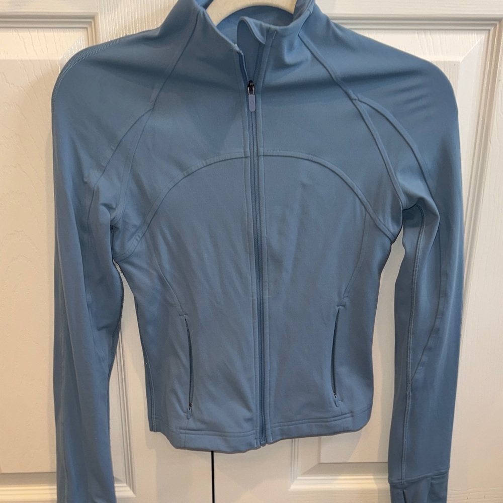 lululemon athletica Light Blue Full‑Zip Utility Jacket